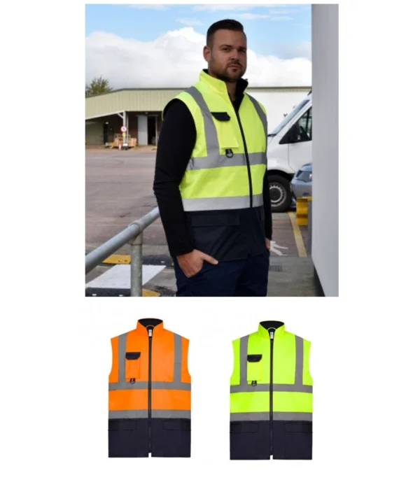 YK215 Yoko Two Tone Body Warmer